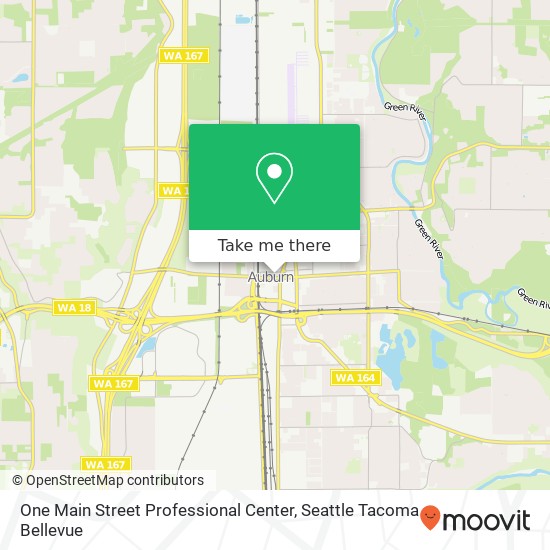 One Main Street Professional Center map