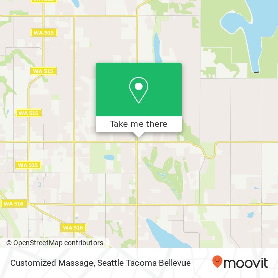 Customized Massage map