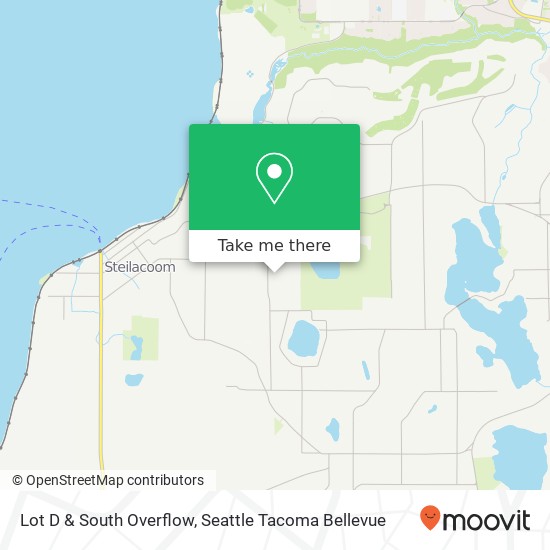 Lot D & South Overflow map