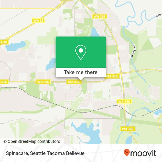 Spinacare map