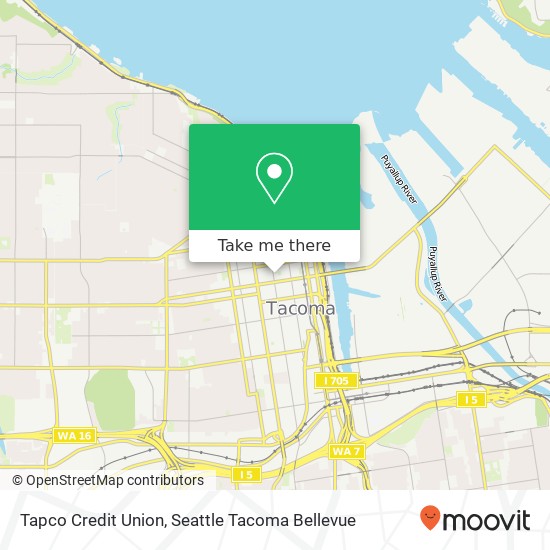 Tapco Credit Union map