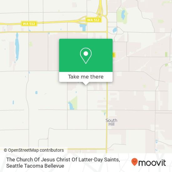 The Church Of Jesus Christ Of Latter-Day Saints map