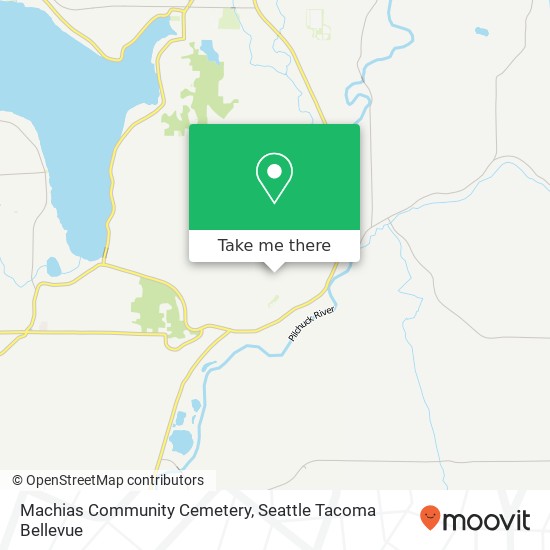 Machias Community Cemetery map