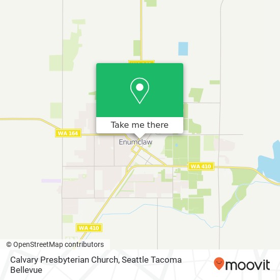 Calvary Presbyterian Church map