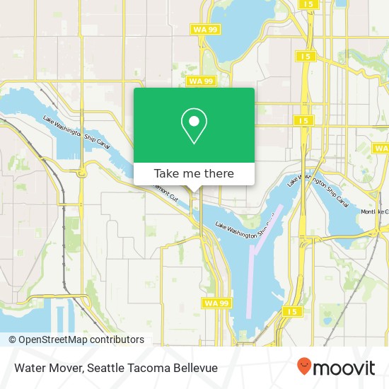 Water Mover map