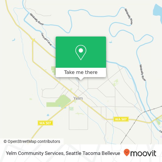 Mapa de Yelm Community Services