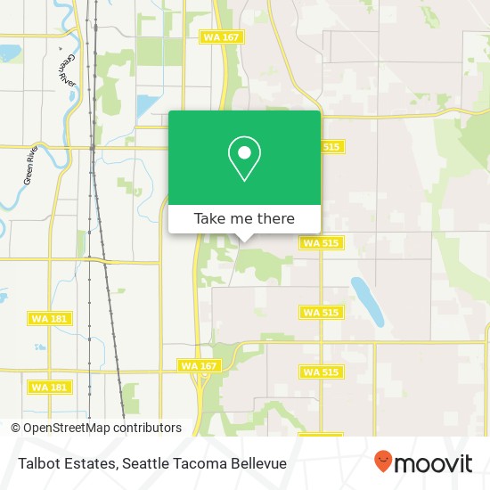 Talbot Estates map