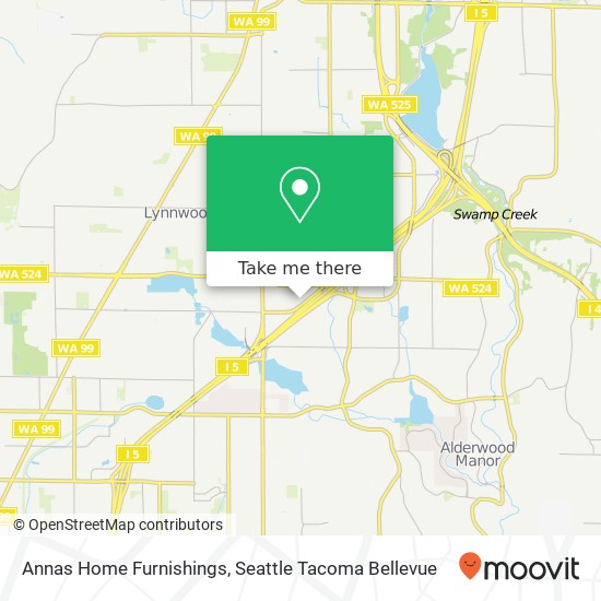 Annas Home Furnishings map