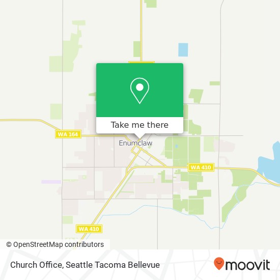 Church Office map