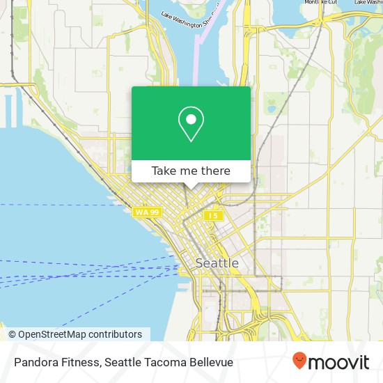 Mapa de Pandora Fitness
