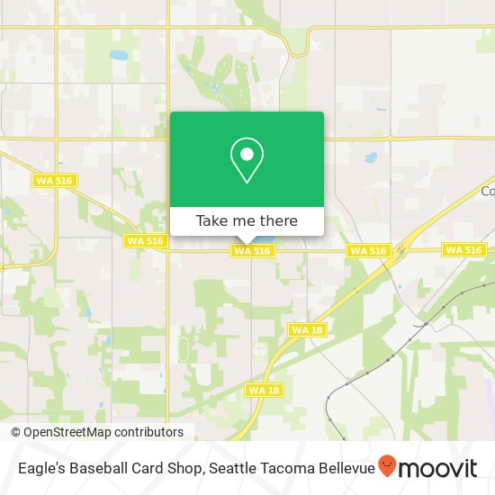 Mapa de Eagle's Baseball Card Shop