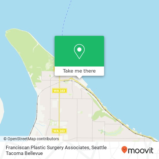 Mapa de Franciscan Plastic Surgery Associates