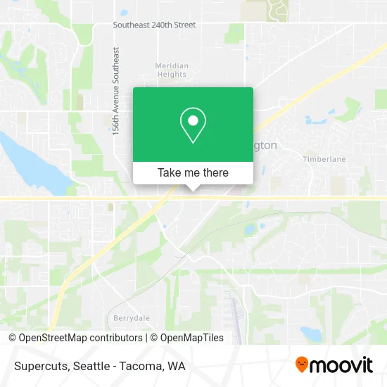 Supercuts map