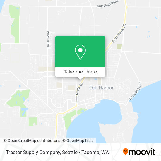 Mapa de Tractor Supply Company