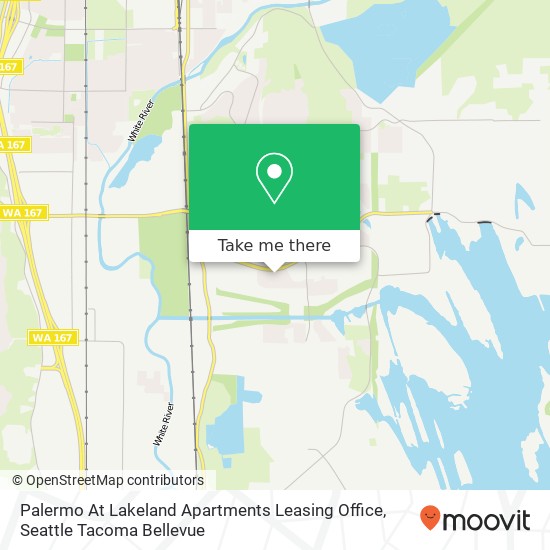 Mapa de Palermo At Lakeland Apartments Leasing Office