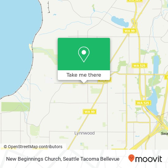 Mapa de New Beginnings Church