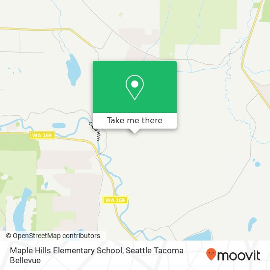 Mapa de Maple Hills Elementary School
