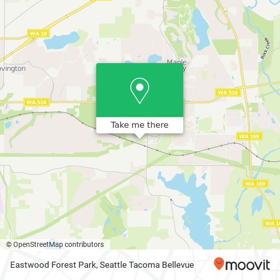 Mapa de Eastwood Forest Park