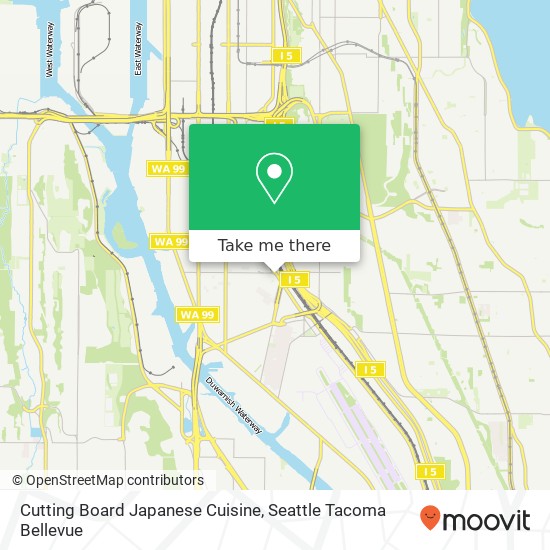 Mapa de Cutting Board Japanese Cuisine