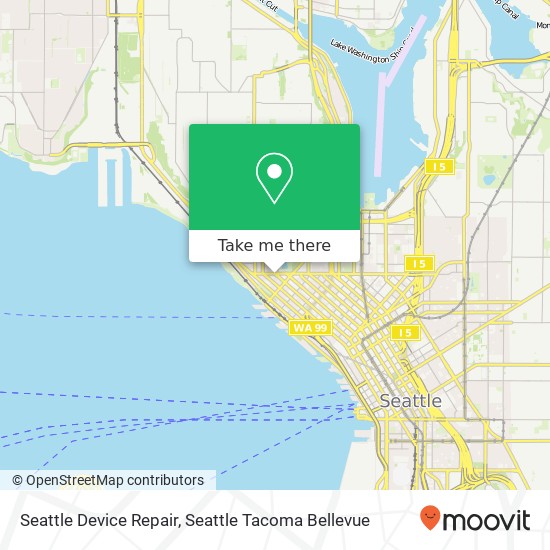 Mapa de Seattle Device Repair