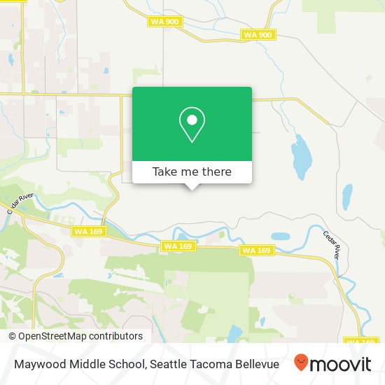 Maywood Middle School map