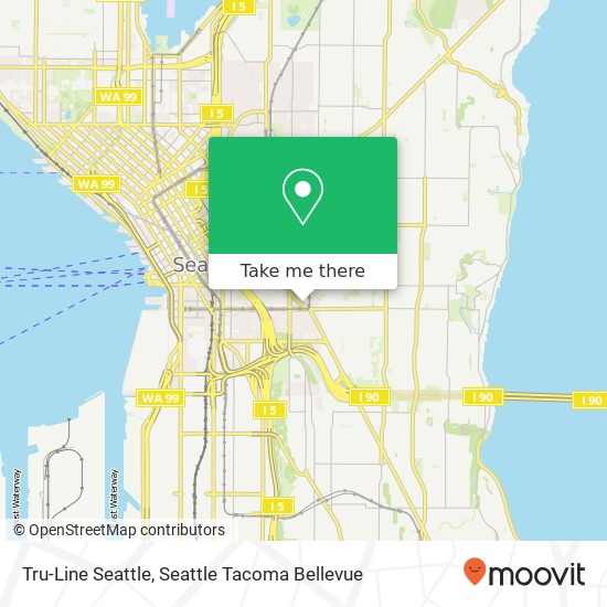 Tru-Line Seattle map