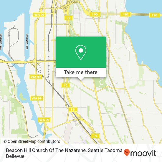 Beacon Hill Church Of The Nazarene map