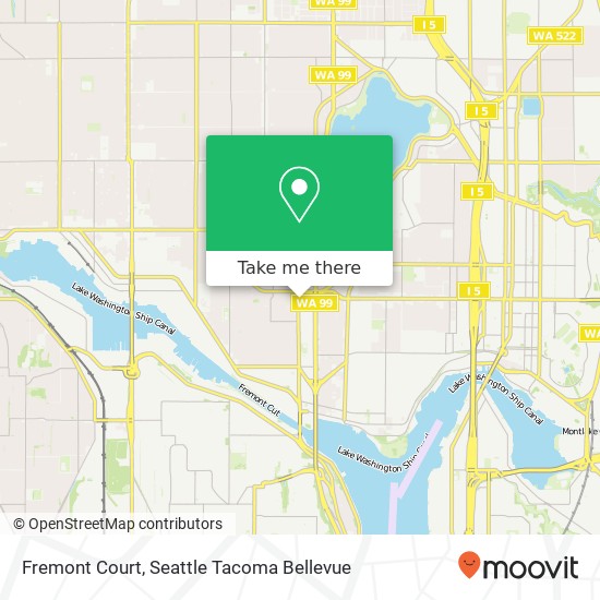 Fremont Court map