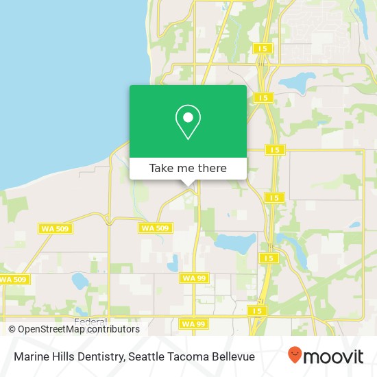 Marine Hills Dentistry map