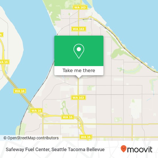 Safeway Fuel Center map