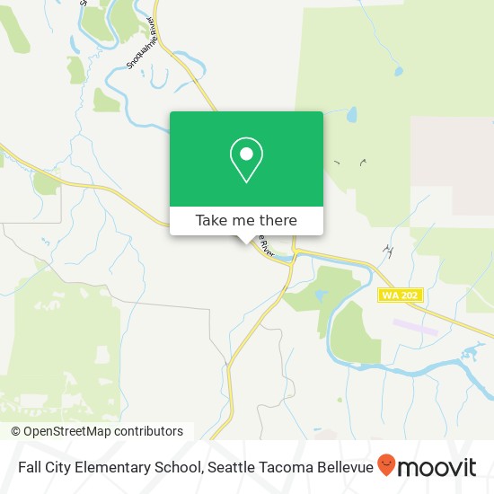 Mapa de Fall City Elementary School