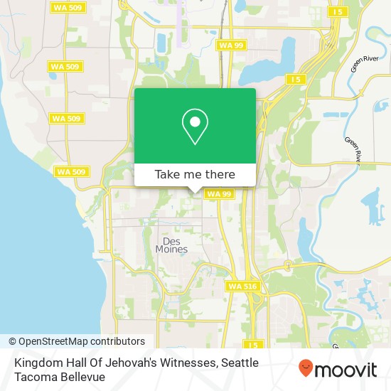 Mapa de Kingdom Hall Of Jehovah's Witnesses