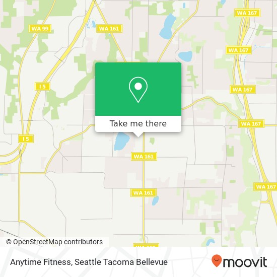 Anytime Fitness map