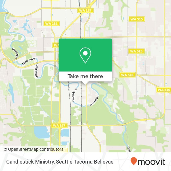 Candlestick Ministry map