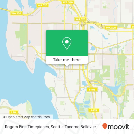 Rogers Fine Timepieces map