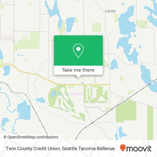 Twin County Credit Union map