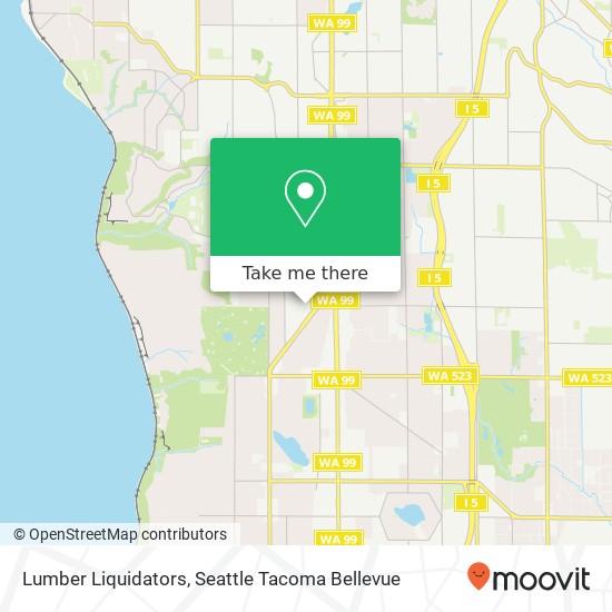 Lumber Liquidators map