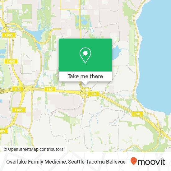 Mapa de Overlake Family Medicine