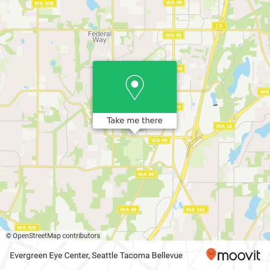 Mapa de Evergreen Eye Center