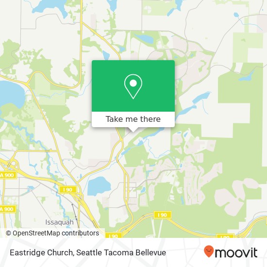 Eastridge Church map