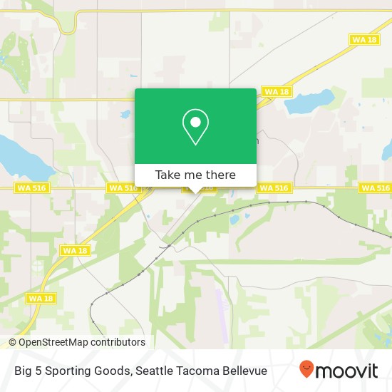 Big 5 Sporting Goods map