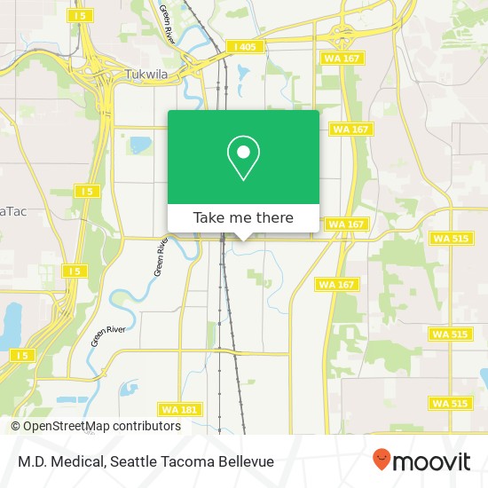 M.D. Medical map