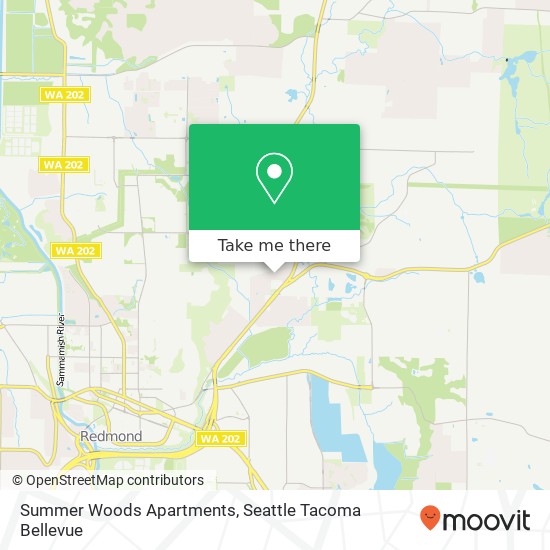 Summer Woods Apartments map