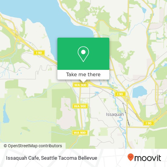 Mapa de Issaquah Cafe