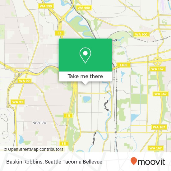 Mapa de Baskin Robbins