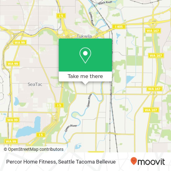 Percor Home Fitness map