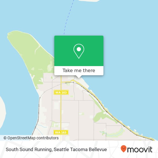 South Sound Running map