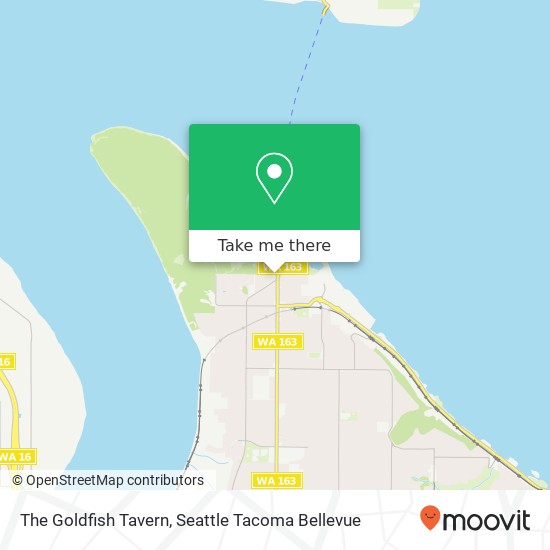 The Goldfish Tavern map