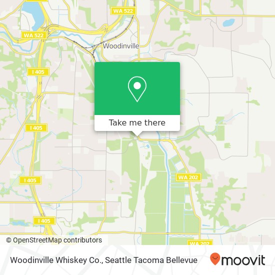 Woodinville Whiskey Co. map