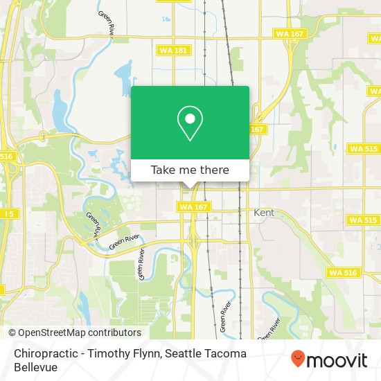 Chiropractic - Timothy Flynn map